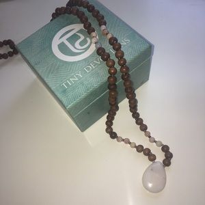 Tiny Devotions Rare Pink Opal Mala